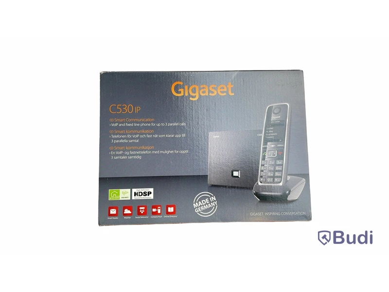 Fast telefon, trådlös 2 st. Gigaset C530 IP i originalförpackning.