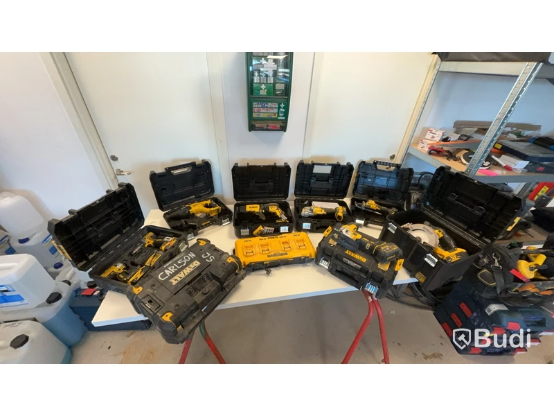 Maskinpaket DeWalt 9st