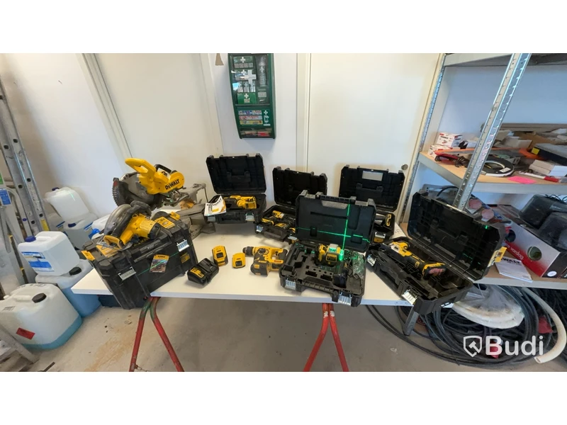 Maskinpaket DeWalt 9st