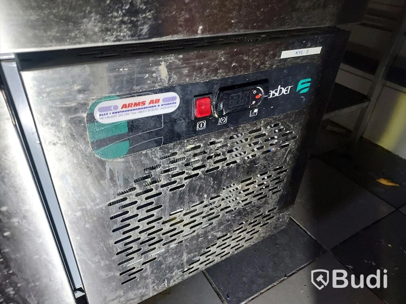 Grillkylbänk 6 draglådor Asber