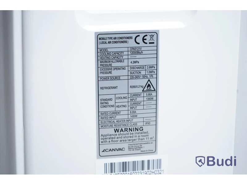 Portabel Air Conditioner – Canvac CPA5121V