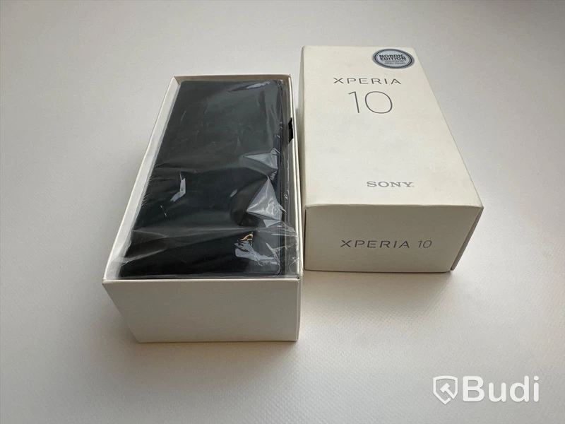 Mobil Sony Xperia 10 64GB, svart med originalförpackning, inkl. laddare