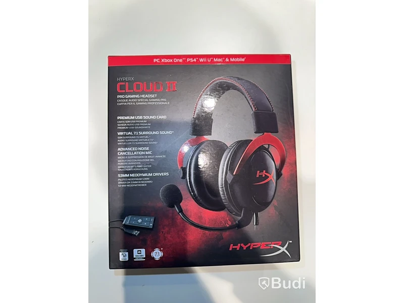 Hyperx Cloud II Gaming Hörlurar.