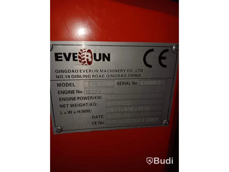 Grävmaskin Everun ERE08 -2021