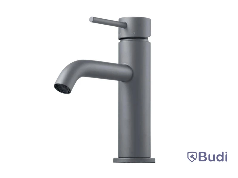 Tvättställsblandare med bockad pip, Tapwell, EVM072 Ascot Grey, Ord. pris inkl. moms: ca 4150 kr