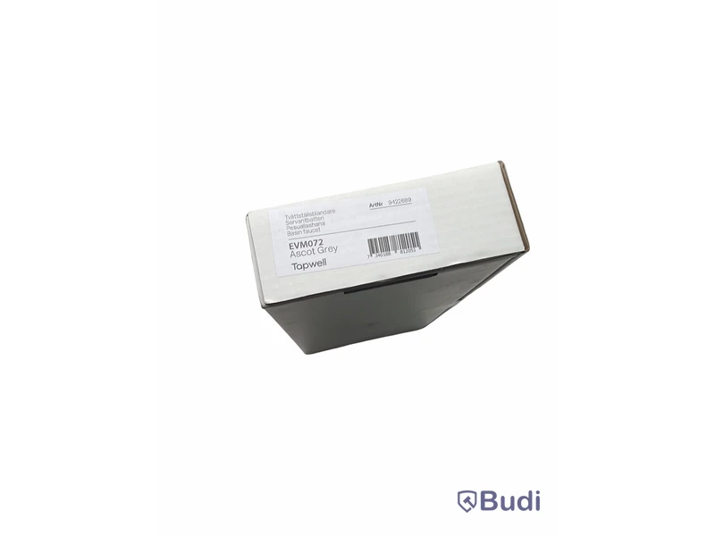 Tvättställsblandare med bockad pip, Tapwell, EVM072 Ascot Grey, Ord. pris inkl. moms: ca 4150 kr