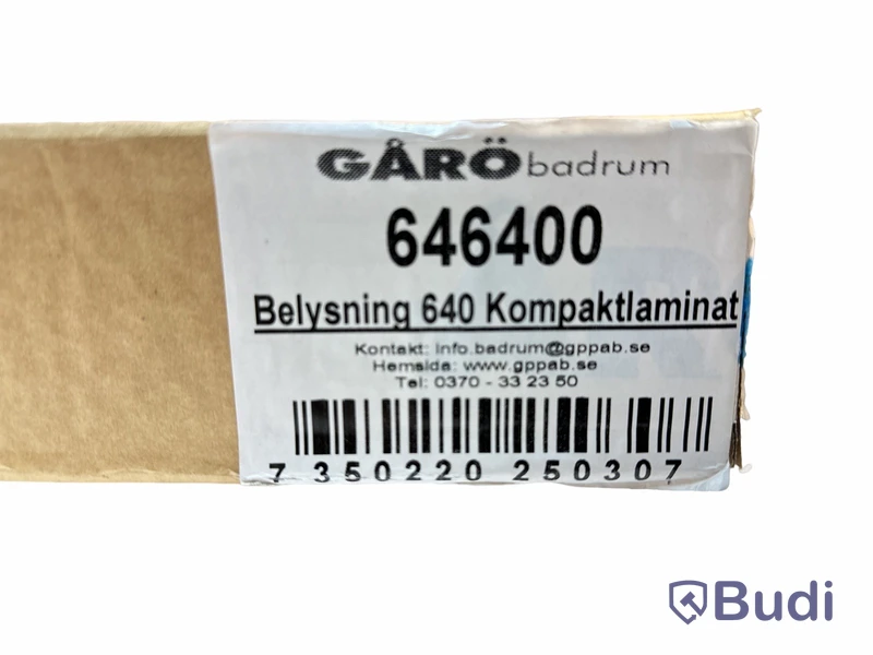 Belysning Kungsör® LED-ramp 64 cm kompaktlaminat, Ord. pris inkl. moms: ca 1500 kr