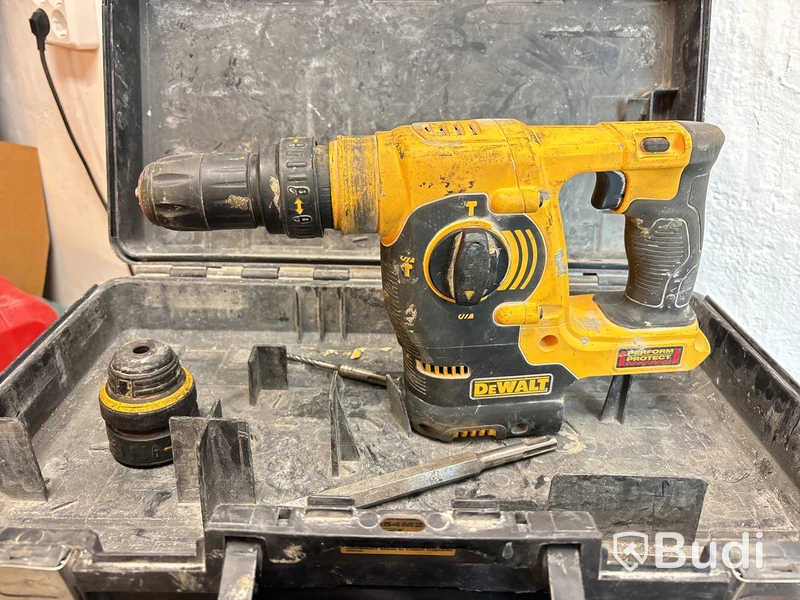 Spikpistol, borrhammare DeWalt