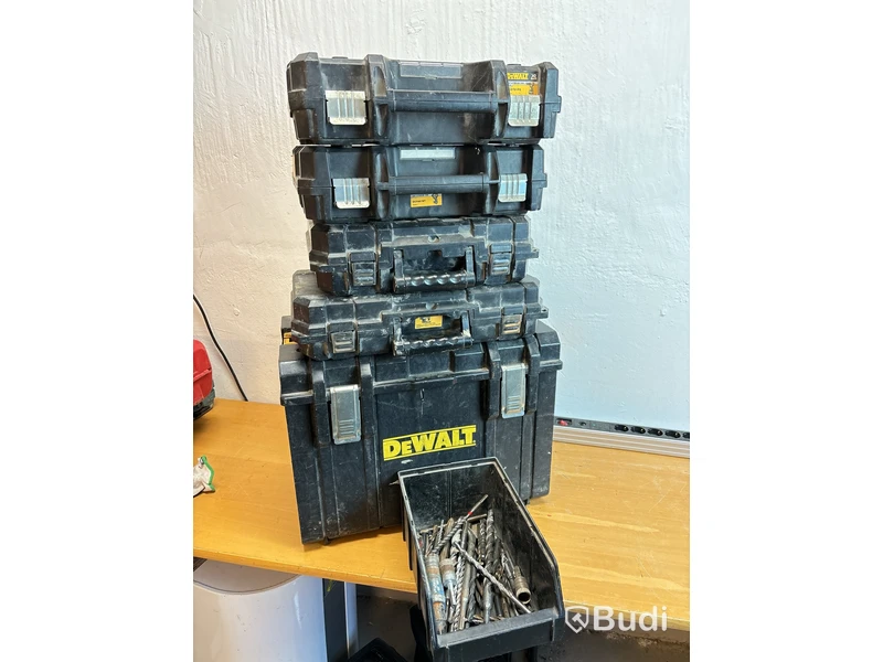 Spikpistol, borrhammare DeWalt