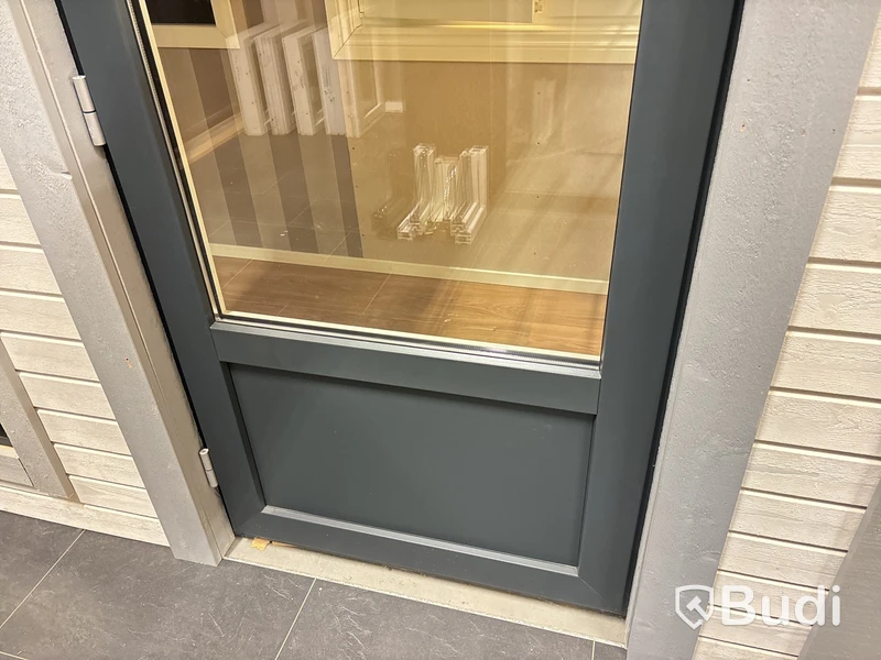 Altandörr Aluplast i komposit 980x2080 mm utåtgående