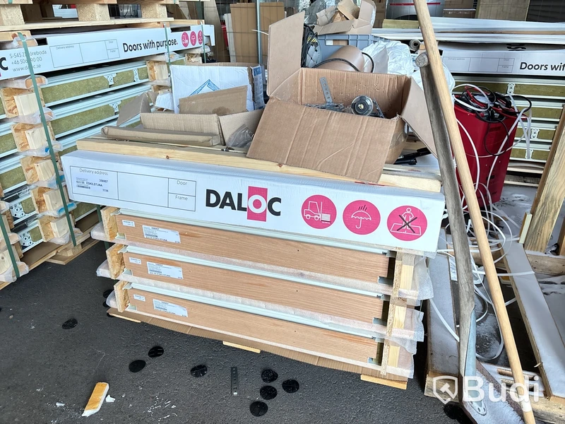 71 st nya säkerhetsdörrar för lägenheter Daloc D43
