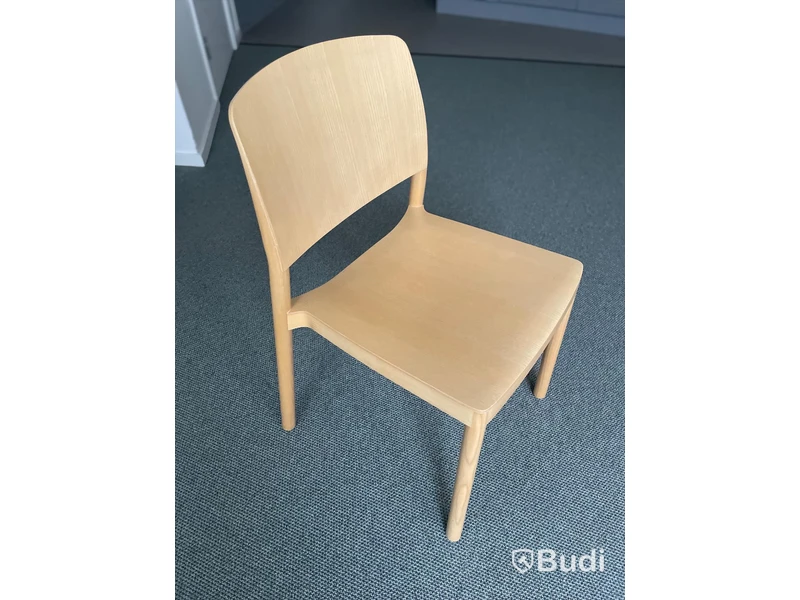 Matsalsbord med designstolar L300 D90 H73 cm, Swedese, Arper Catifa 46