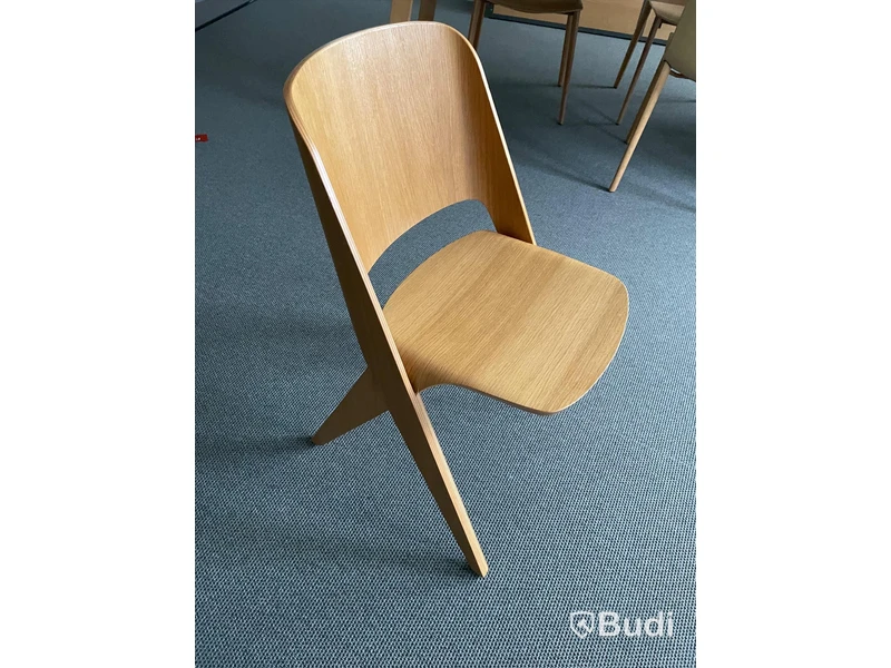 Matsalsbord med designstolar L300 D90 H73 cm, Swedese, Arper Catifa 46