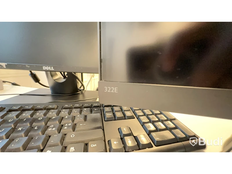 Datorskärm Philips 322E, välvd.