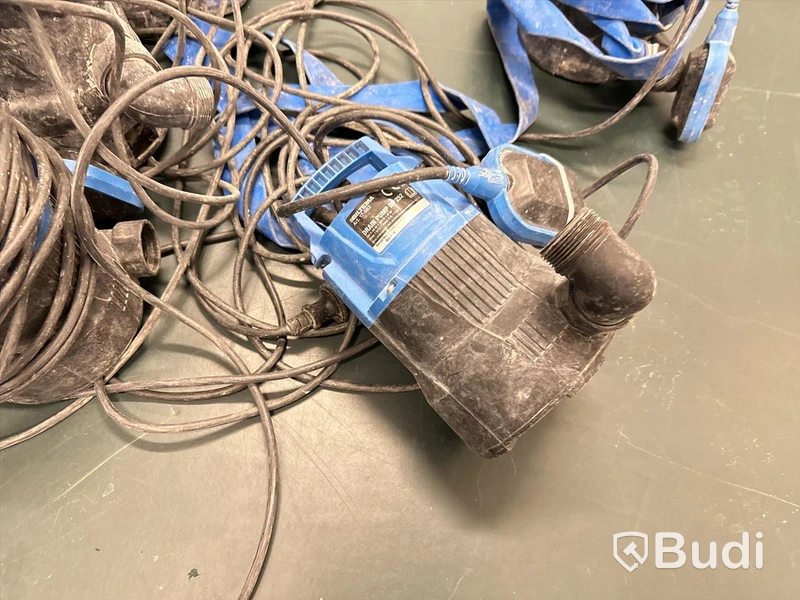 5 st dränkbara pumpar - Biltema, Carat, Tallas