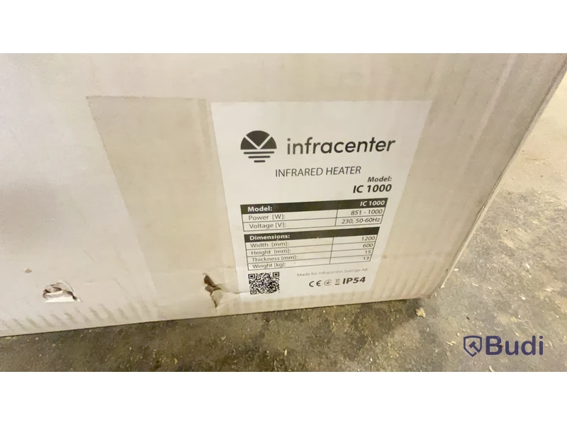 Infravärmepaneler 3st