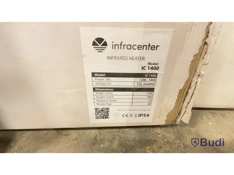 Infravärmepaneler 3st