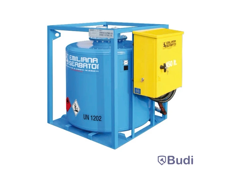 Transporttank. 450 liter. Emiliana Serbatoi, Ord. pris inkl. moms: ca 18.500 kr