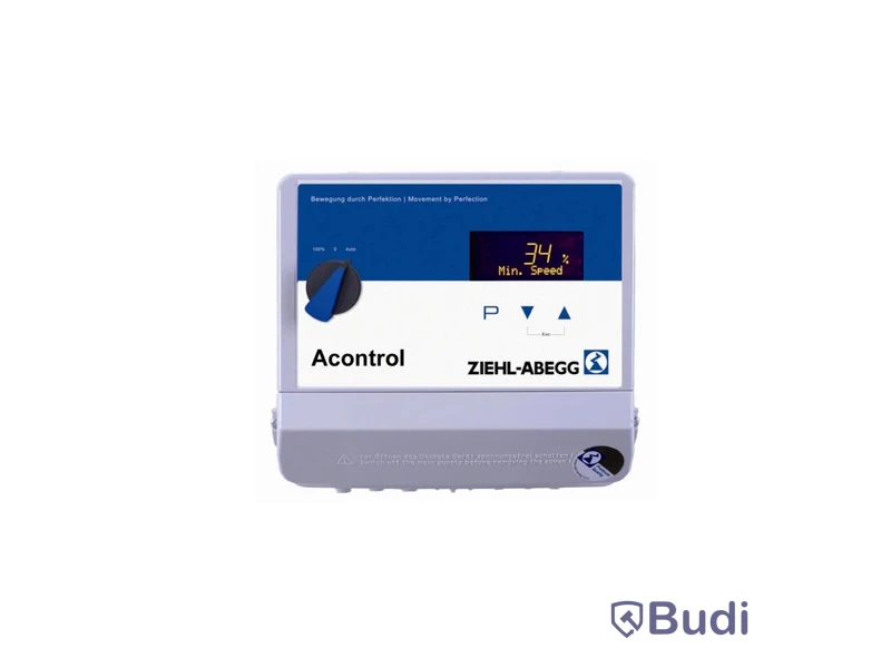 Varvtalsregulator, Acontrol, Ziehl-Abegg. Ord. pris inkl. moms: ca 9000 kr