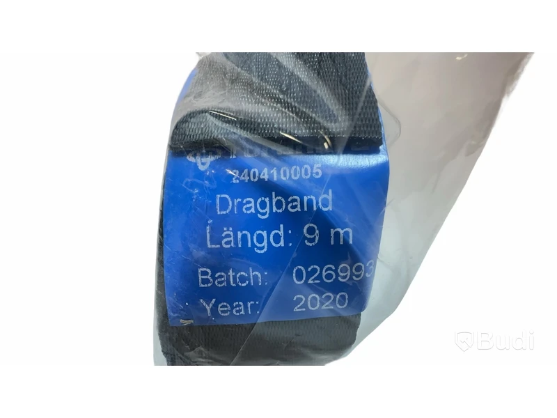 6 st. dragband med krok, Forankra, 9m, Totalt ord. pris inkl. moms: ca 1200 kr
