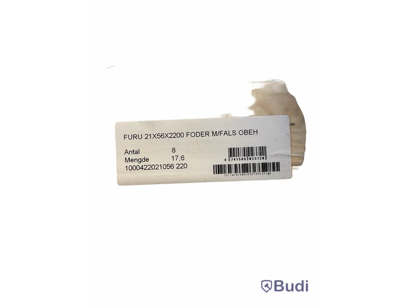 18 st. Klackfoder Fals furu, Totalt ord. pris inkl. moms: ca 2952 kr