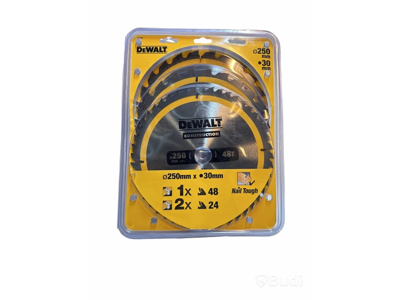 DeWalt 3-pack sågklingor. Ord. pris inkl. moms: ca 1600 kr