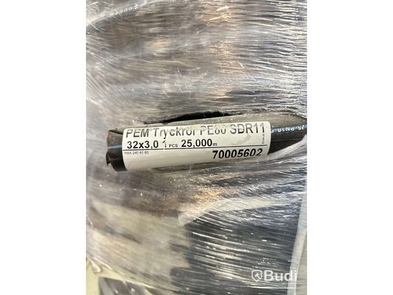 9 st. PEM Tryckrör, Ord. pris inkl. moms: ca 2200 kr