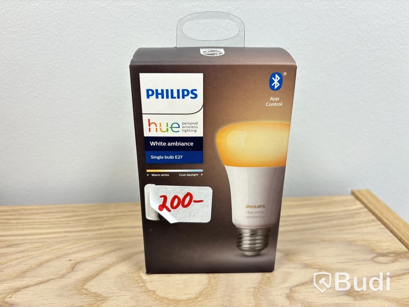 Smart belysning Philips Hue E27