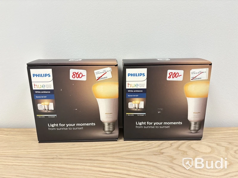 Smart belysning Philips Hue E27