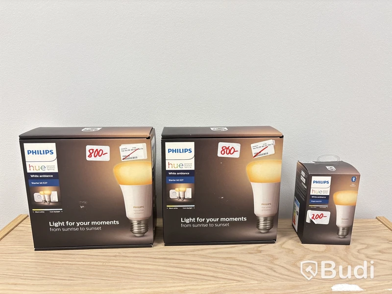Smart belysning Philips Hue E27