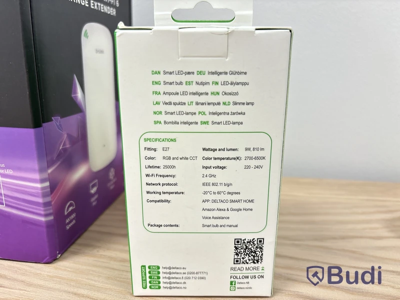 WiFi-förstärkare D-Link AX1800, smart glödlampa & Philips Hue