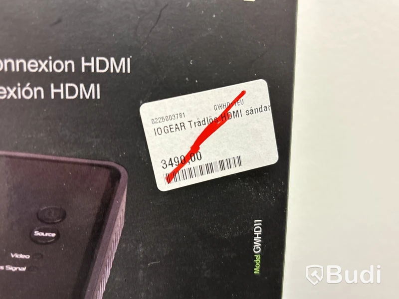 Trådlösa HDMI-sändare Iogear GWHD11 - 4 st