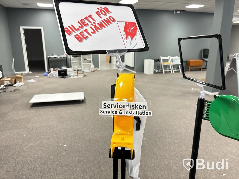 Kölappssystem med displayer