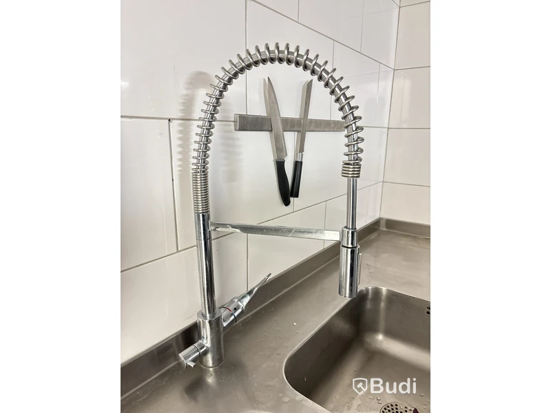 Rostfri diskbänk med ho & blandare