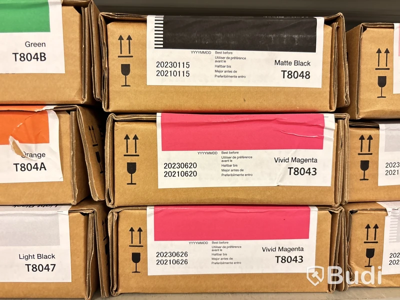 Bläckpatroner till Epson storformatskrivare
