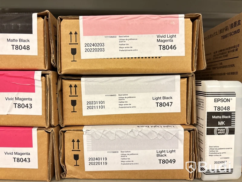 Bläckpatroner till Epson storformatskrivare