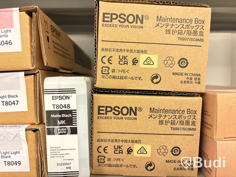 Bläckpatroner till Epson storformatskrivare