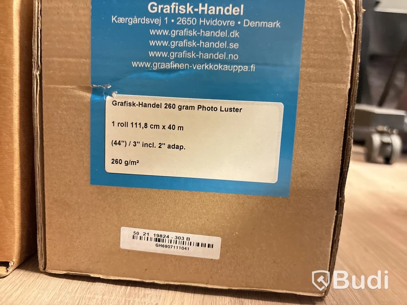 Pappersrullar för utskrift av posters - 8 st
