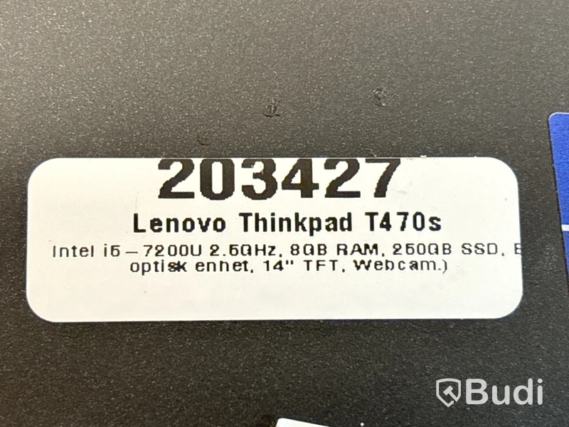 Lenovo ThinkPad T470S 2st.