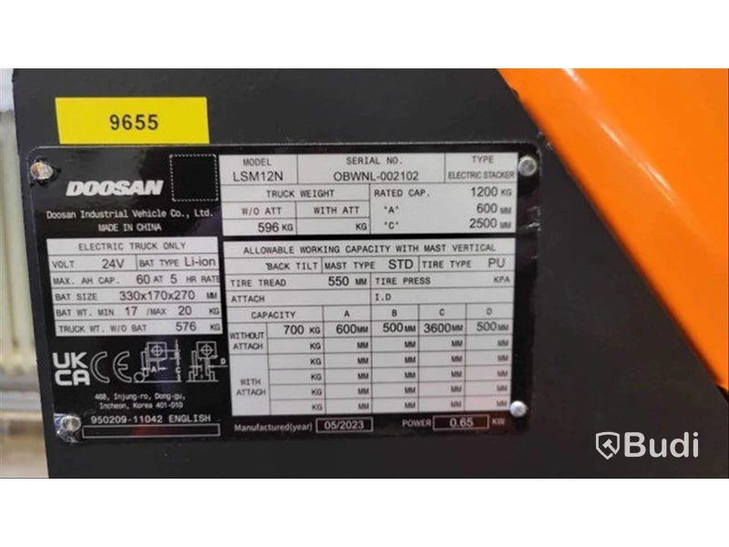 Doosan LSM1200N ledstaplare - 2023