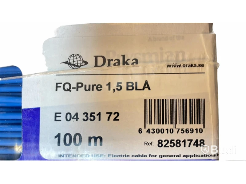 Parti med elkablar Draka, Totalt ord. pris inkl. moms: ca 4100 kr