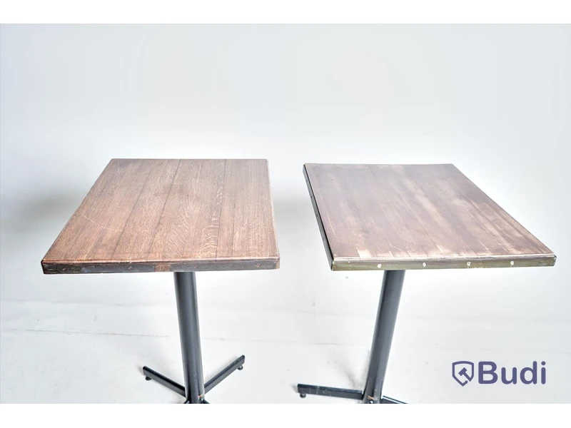 2 st. Barbord – 70x60 cm, ca 100 cm hög.