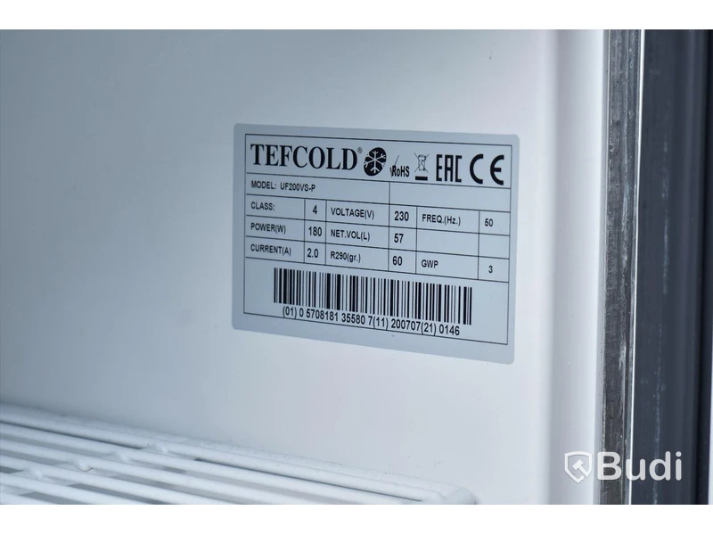 Frys - Tefcold UF200VS-P