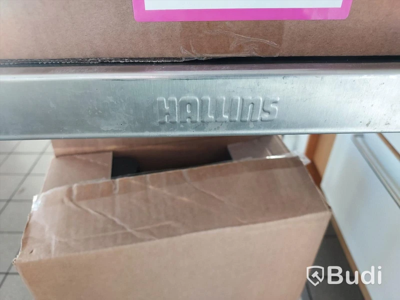 Rullvagnar rostfria Hallens 5st