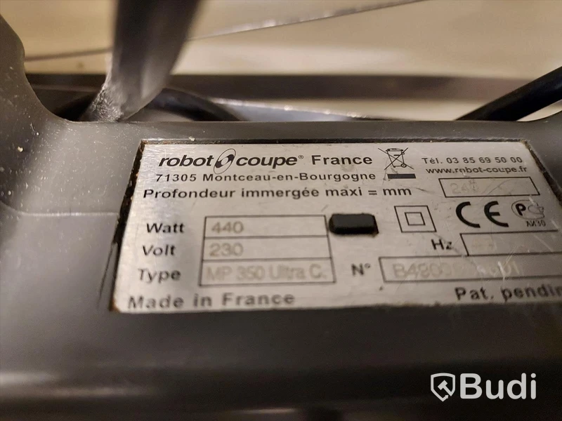 Stavmixers Robot Coupé MP350 med visp