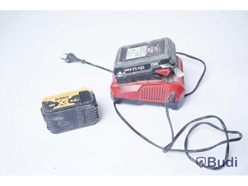 Batteri och batteriladdare till verktyg