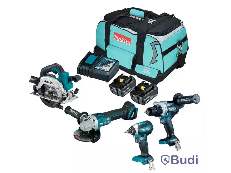 Makita DLX4156TX1 Combokit LXT 18 V Verktygspaket, Ord. pris inkl. moms: ca 12.000 kr