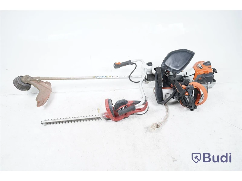 Grästrimmer, STIHL + Häcksax