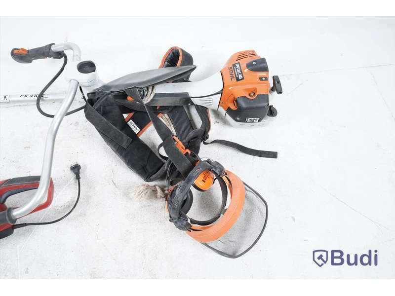 Grästrimmer, STIHL + Häcksax