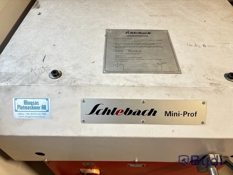 Falsupptagare Schlebach Mini-Prof